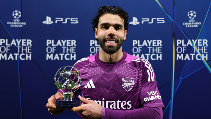 jiuyou-阿森纳门将拉亚在扑出里斯本竞技的射门后被誉为世界最佳门将|哈弗茨|加布里埃尔-保利斯塔|马克西·阿劳霍|葡萄牙体育|大卫·拉亚_新浪体育_新浪新闻